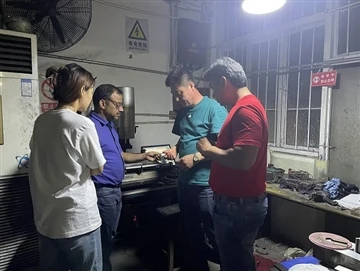 Indian Customer Visit Our Factory